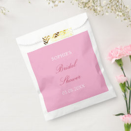 Roze Magenta Vrijgezellenfeest voorkeurstassen Bedankzakje