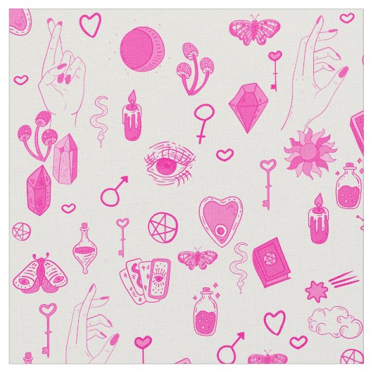 roze magische mystiek stof (Close Up)