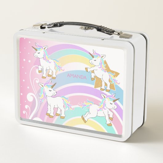 Roze magische regenboogeenheden (Achterkant)