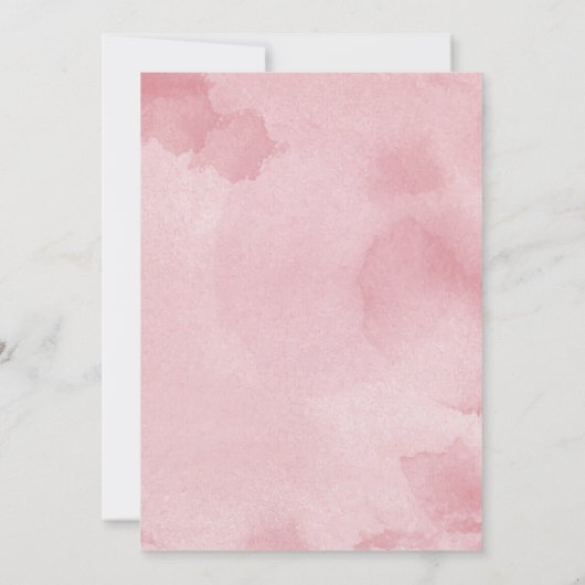 Roze Magische Sprookjesprinses Eerste Verjaardagsf Kaart (Achterkant)