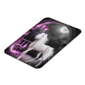 Roze Magische Unicorn Magneet (Linkerzijde)