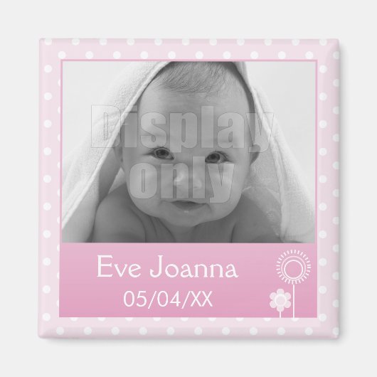 Roze magneet (Voorkant)