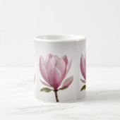 Roze magnolia bloem mok (Center)
