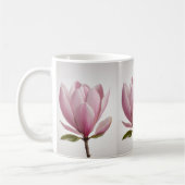 Roze magnolia bloem mok (Links)