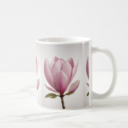 Roze magnolia bloem mok (Rechts)