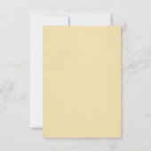 Roze Magnolia Bloem |  Papier Bruiloft RSVP Kaart (Achterkant)