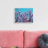 Roze Magnolia Bloemen Bloemen Bloemen Bloemen Bloe Canvas Afdruk (Insitu (Woonkamer))