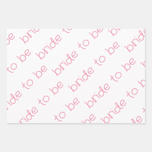 Roze Magnolia Bloesem Lente Bruidsfeest  Inpakpapier Vel (Voorkant 3)