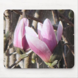 Roze Magnolia Blossom Muismat
