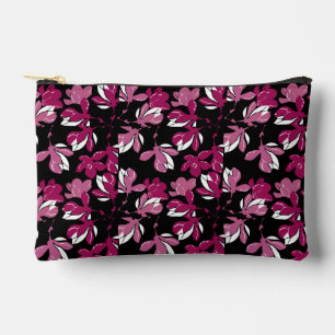 Roze magnolia botanische print etui