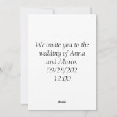 Roze magnolia feestdagenkaart (Achterkant)