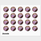 Roze Magnolia Flower Sticker (Vel)