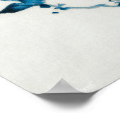 Roze Magnolia, Hokusai, Ukiyo-e Poster (Hoek)