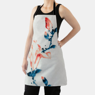 Roze Magnolia, Hokusai, Ukiyo-e Schort