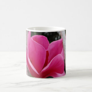 roze magnolia koffiemok