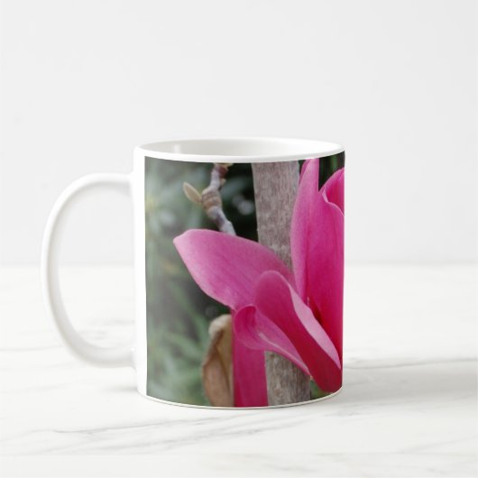 roze magnolia koffiemok (Links)