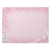 Roze Magnolia Notitieblok (Voorkant)