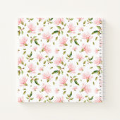 Roze Magnolia Notitieboek (Achterkant)