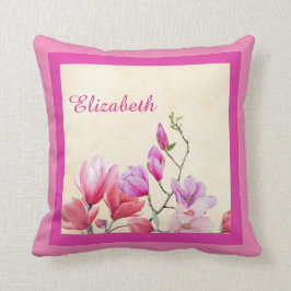 Roze Magnolia Scatter Cushion Sierkussen