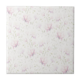 Roze Magnolia Tegeltje