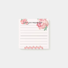 Roze Magnolia Verlaat je bericht na het bericht Post-it® Notes