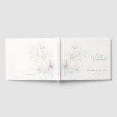 Roze Magnolia Wedding Gastenboek (Volledig)