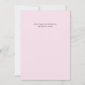 Roze Magnolias Sage Eucalyptus Lavender Weddenscha (Achterkant)