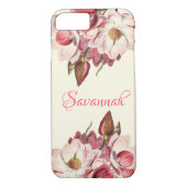 Roze magnolias | Voorjaarsbloesem Case-Mate iPhone Case (Achterkant)