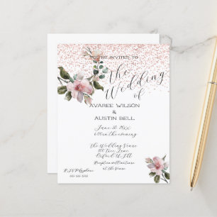 Roze Magnolias Waterverf