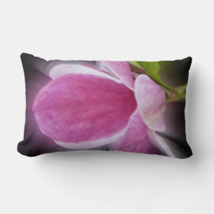 roze magnolibloem kussen