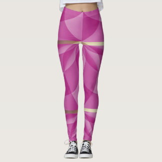 Roze majestueus leggings