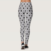 Roze majestueuze leggings (Achterkant)