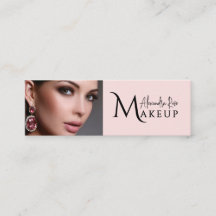 Roze Make-up Artiest Qr Code Social Icon Mini