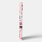 Roze make-up patroon telefoonhoesje Case-Mate iPhone case (Achterkant / Rechts)