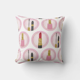 Roze Makeup Cosmetic Pattern Cosmetology Kussen