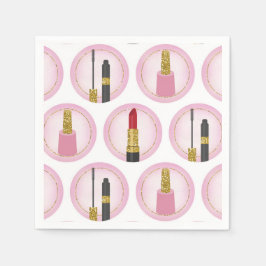 Roze Makeup Cosmetic Pattern Cosmetology Servet