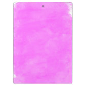 Roze Makeup Splotch Elegant Chic Glam Personalizee Klembord (Achterkant)