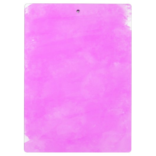 Roze Makeup Splotch Elegant Chic Glam Personalizee Klembord (Achterkant)