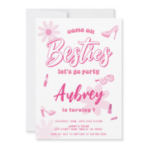 Roze Malibu Kom op Besties Verjaardagsfeest Elke l