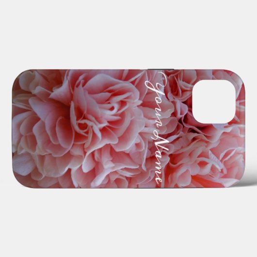 Roze Mallow iPhone / iPad hoesje (Achterkant (horizontaal))