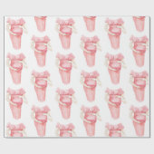  roze mammie cadeaupapier (Vlak)