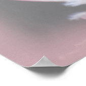 Roze Mamosa Protea Poster (Hoek)