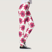 Roze Mandala Bloemen Custom Leggings (Rechts)