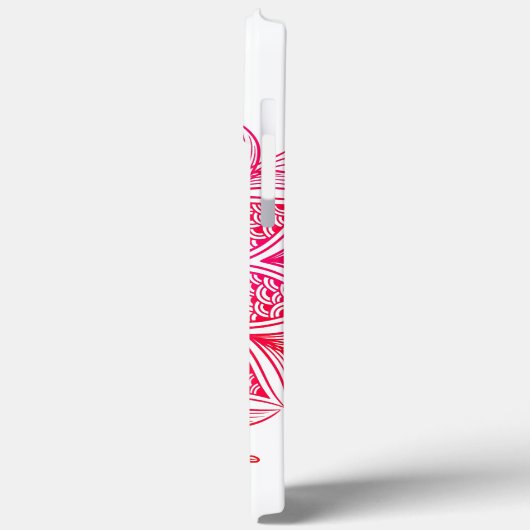 Roze Mandala  Case-Mate iPhone Case (Achterkant / Links)