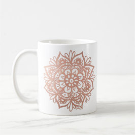 Roze Mandala Flower Koffiemok