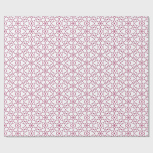Roze Mandala geometrie Cadeaupapier