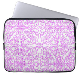 Roze Mandala Kant Laptop Hoes