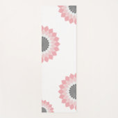 Roze Mandala kunstwerk trendy zomer en lente Yogamat (Voorkant)