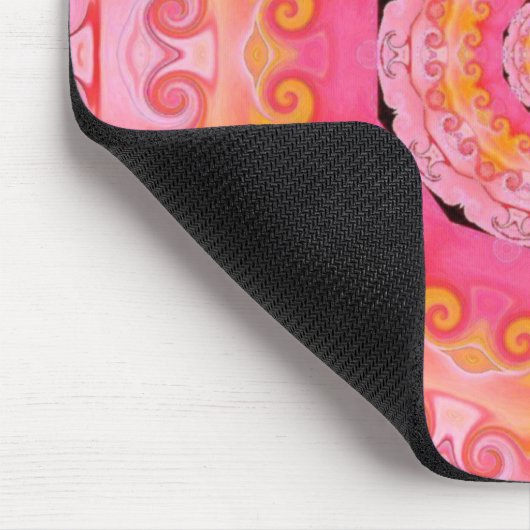 Roze mandala muismat (Hoek)