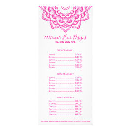 Roze Mandala Reclamekaart